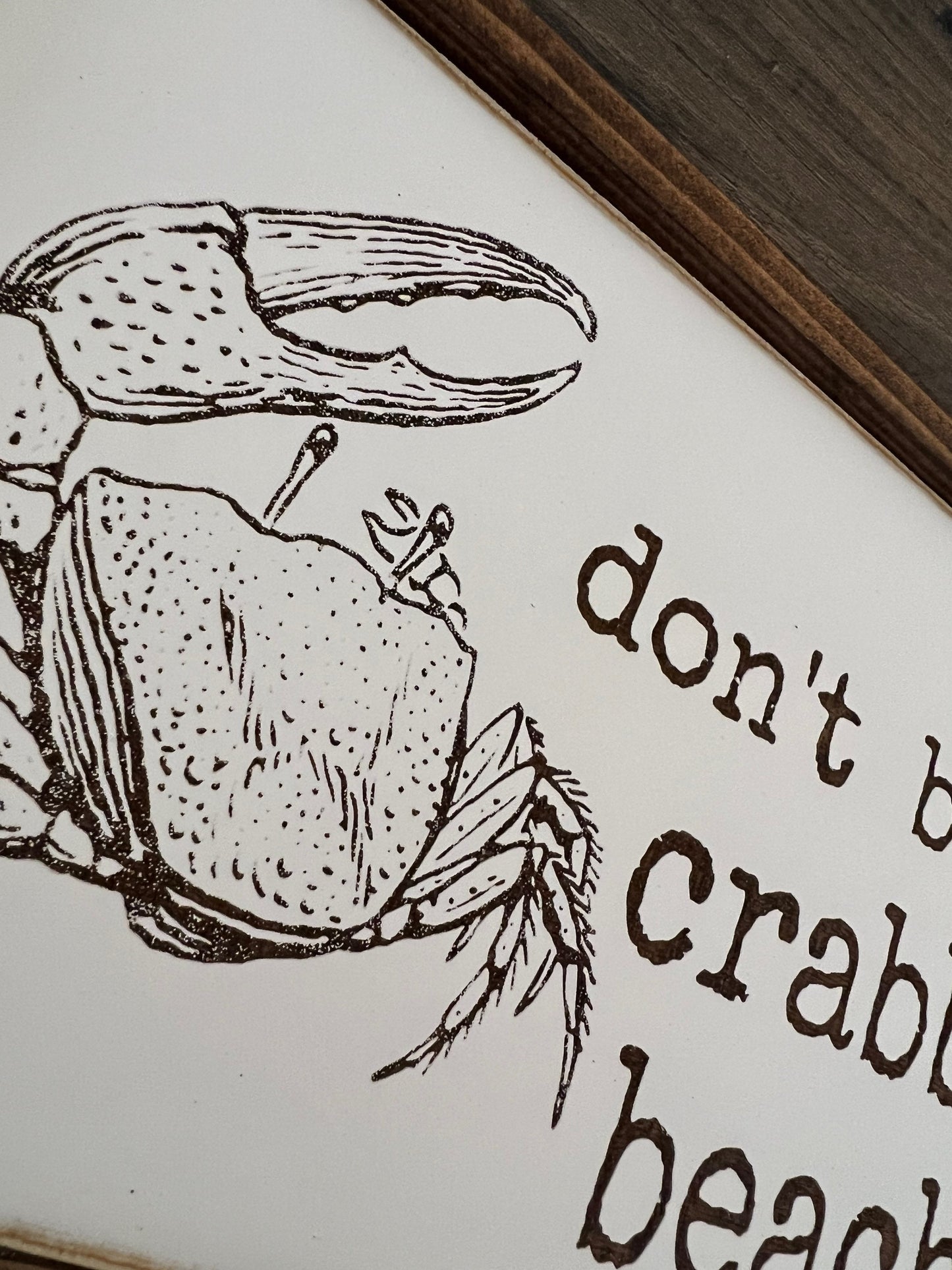 Don’t Be A Crabby Beach